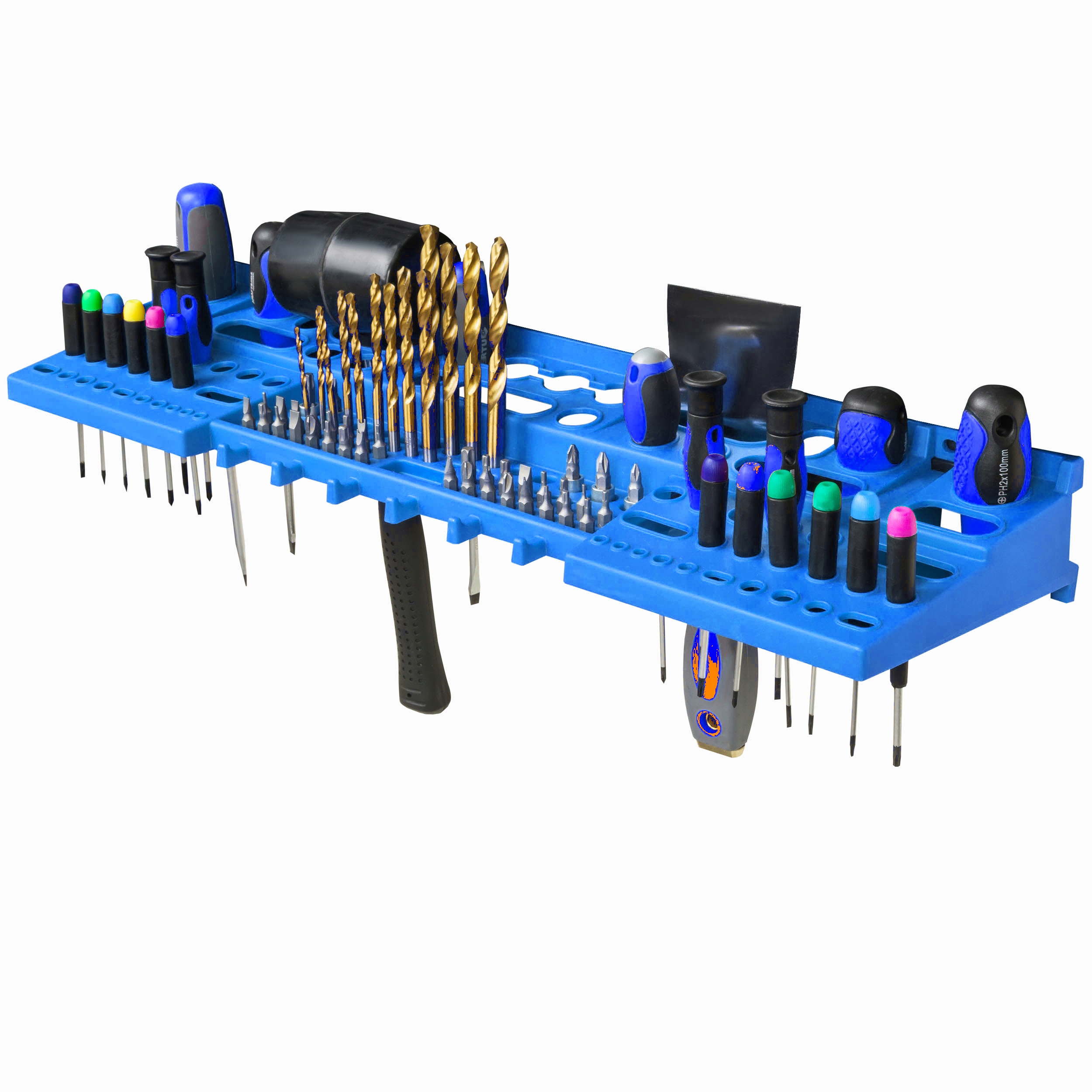 

Duża półka narzędziowa do ścianki tablicy Niebiesk