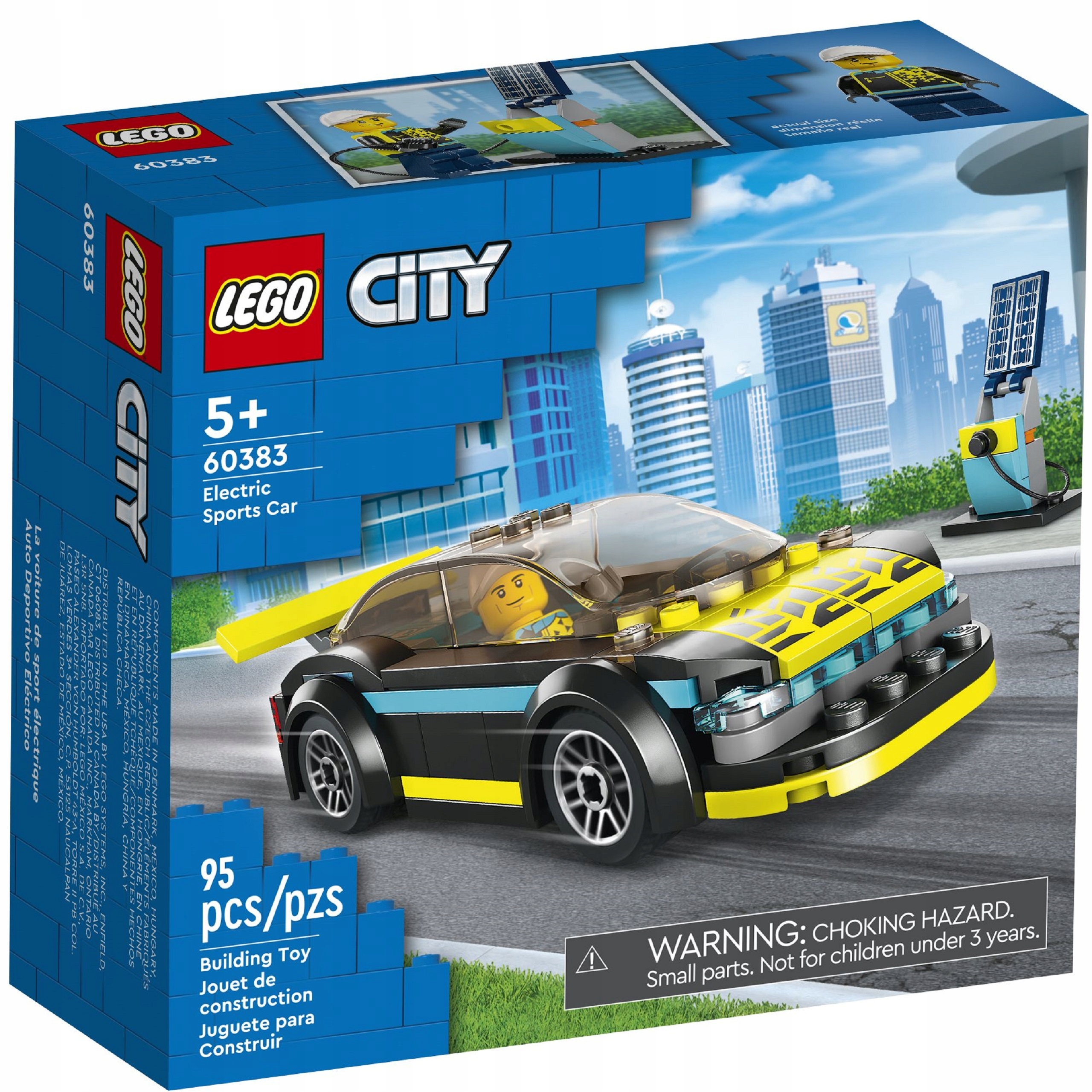 

Lego City Auto Samochód Sportowy Wyścigówka 60383