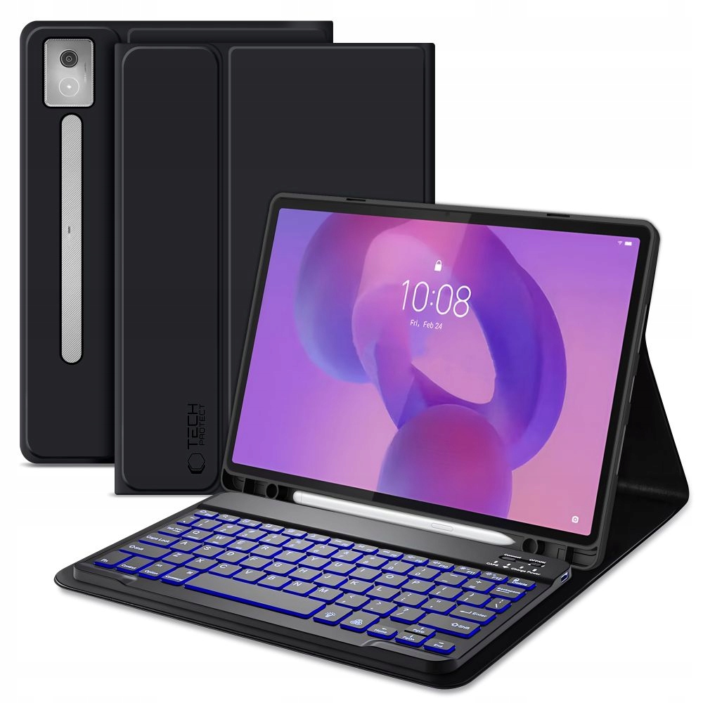 Pouzdro Pro Lenovo Idea Tab Pro Pro Mt 12.7 TB-373 S Klávesnicí A Stylusem
