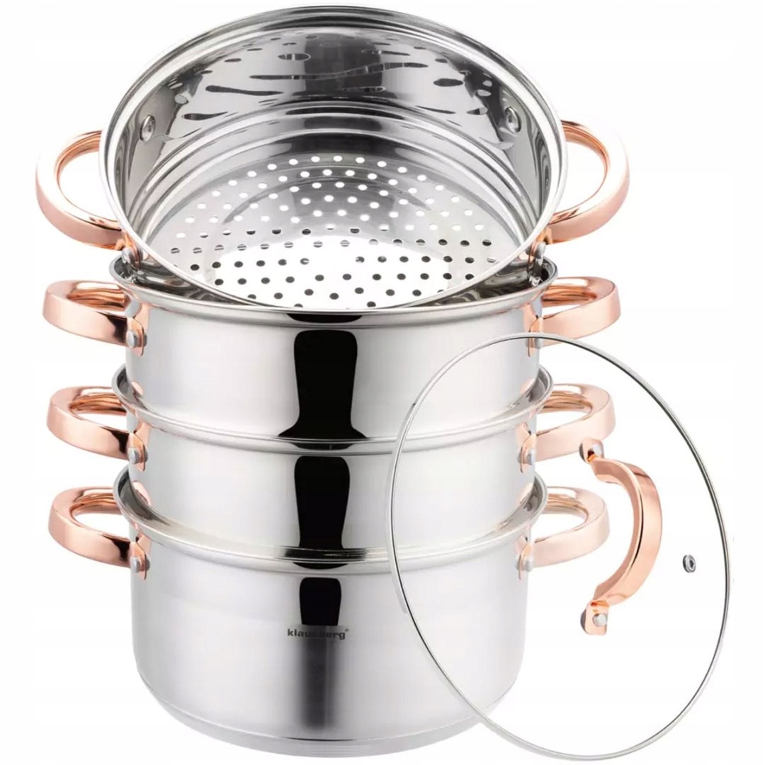 Hrniec Na Pár Klausberg 5 Elem. 22 cm KB-7733 Rose Gold