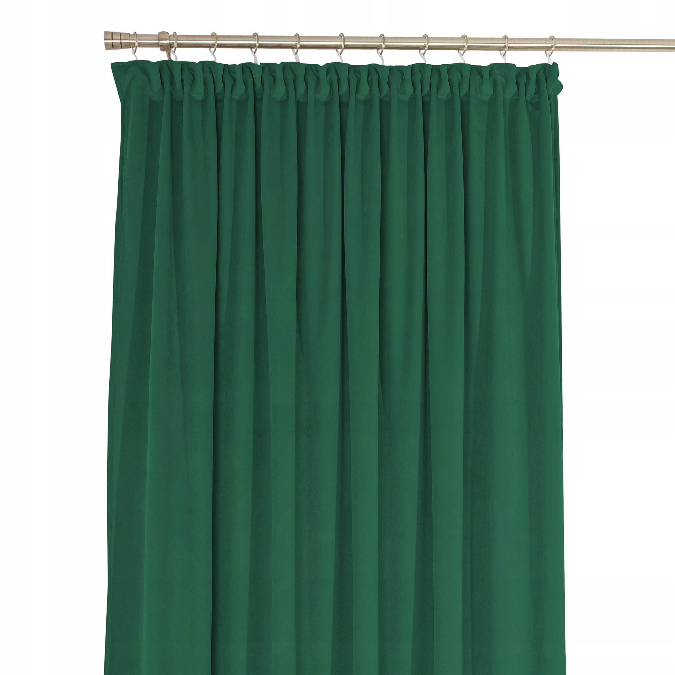 Sametová Závěs Na Pásce Sara Green 140x250cm