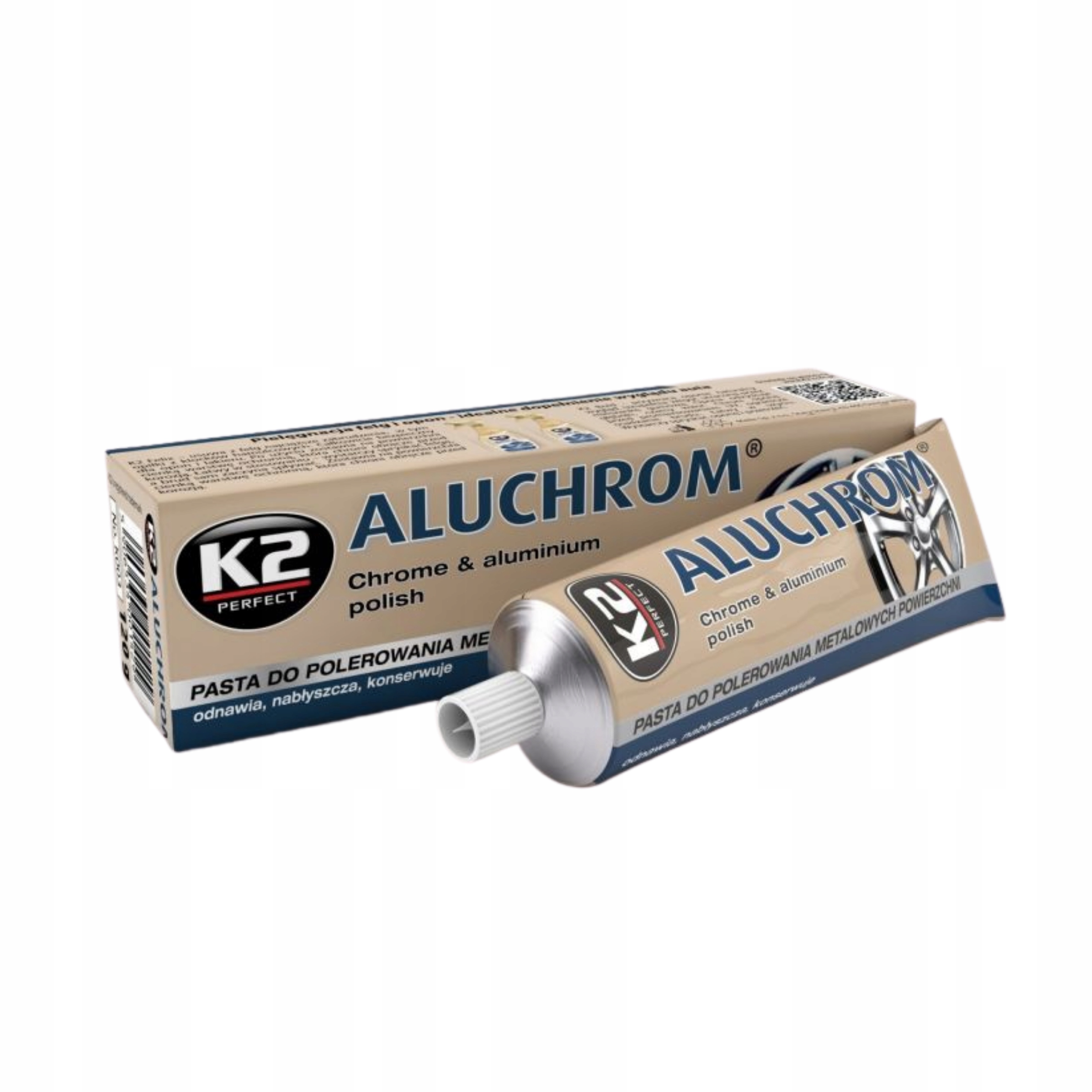 K2 Aluchrom 120 G Pasta Do Chromu I Metalu