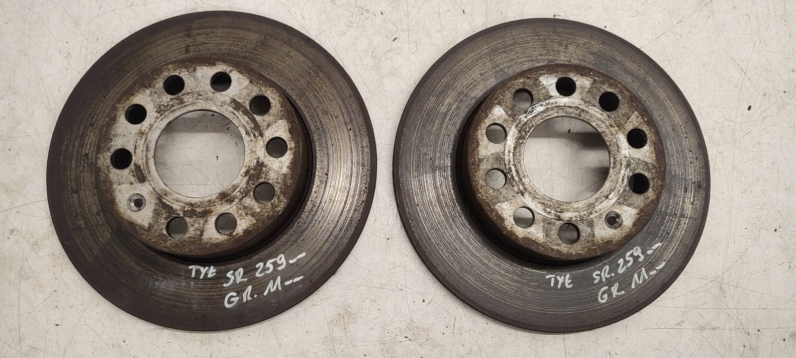 disc brake rear part rear VW Touran