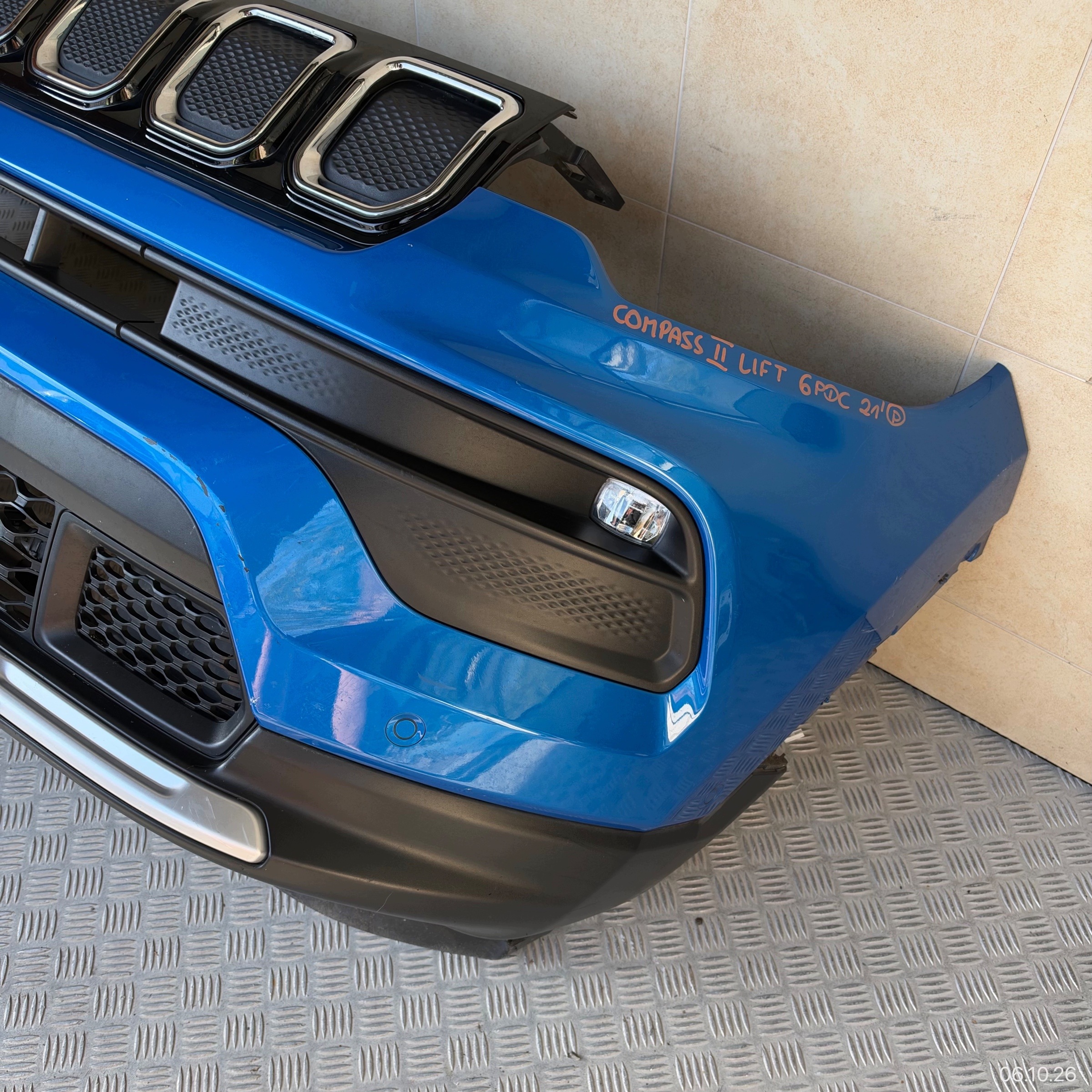 front bumper complete JEEP COMPASS II LIFT 2021 year 6 PDC