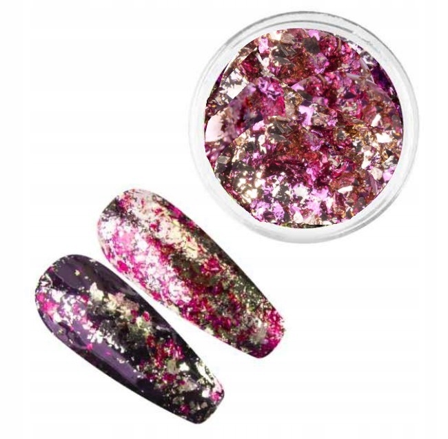 

Płatki pyłek do paznokci Metropolis Flakes Nr 4