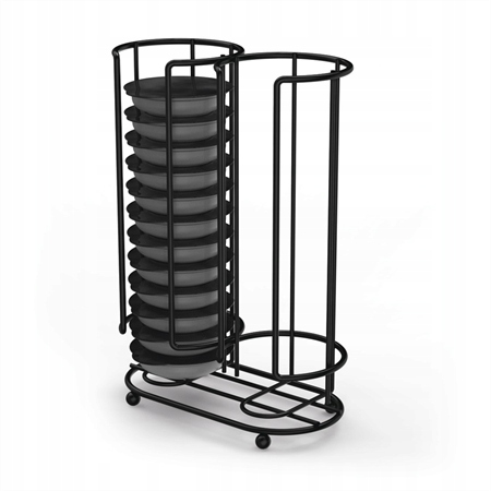 Levně Xavax Barista držák pro 26 kapslí Tassimo,kovový,matný černý