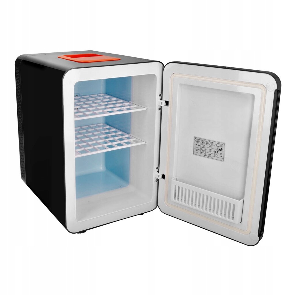 Lodówka turystyczna czarna 10 l 12/230 V chłodzenie/ogrzewanie