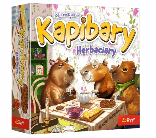 GRA RODZINNA KAPIBARY HERBACIARY KNIZIA QUOKKA TREFL