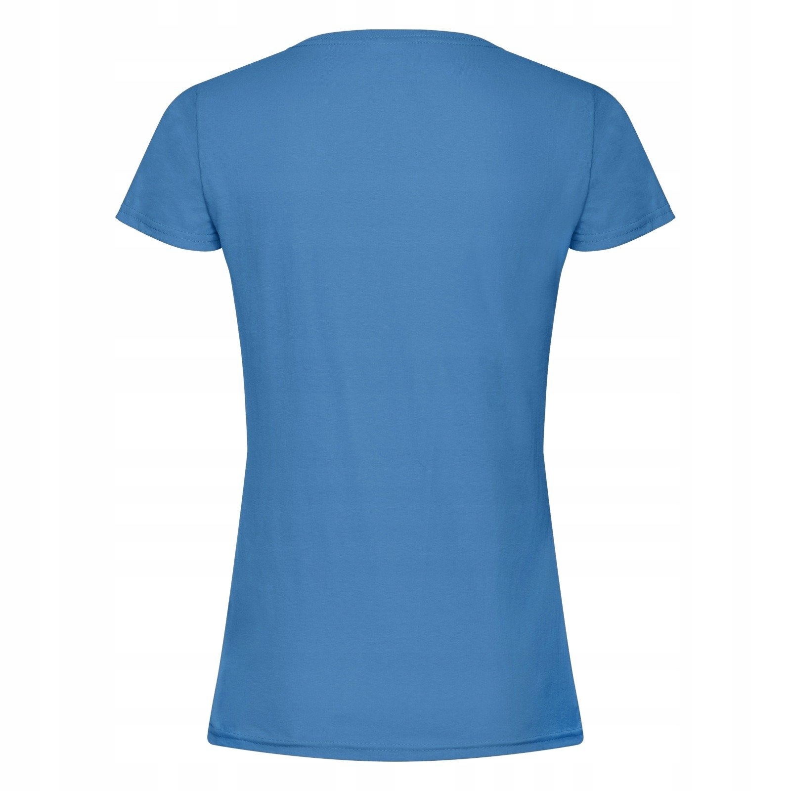 KOSZULKA DAMSKA Fruit of The Loom T-SHIRT DAMSKI Azure Blue L Rozmiar L