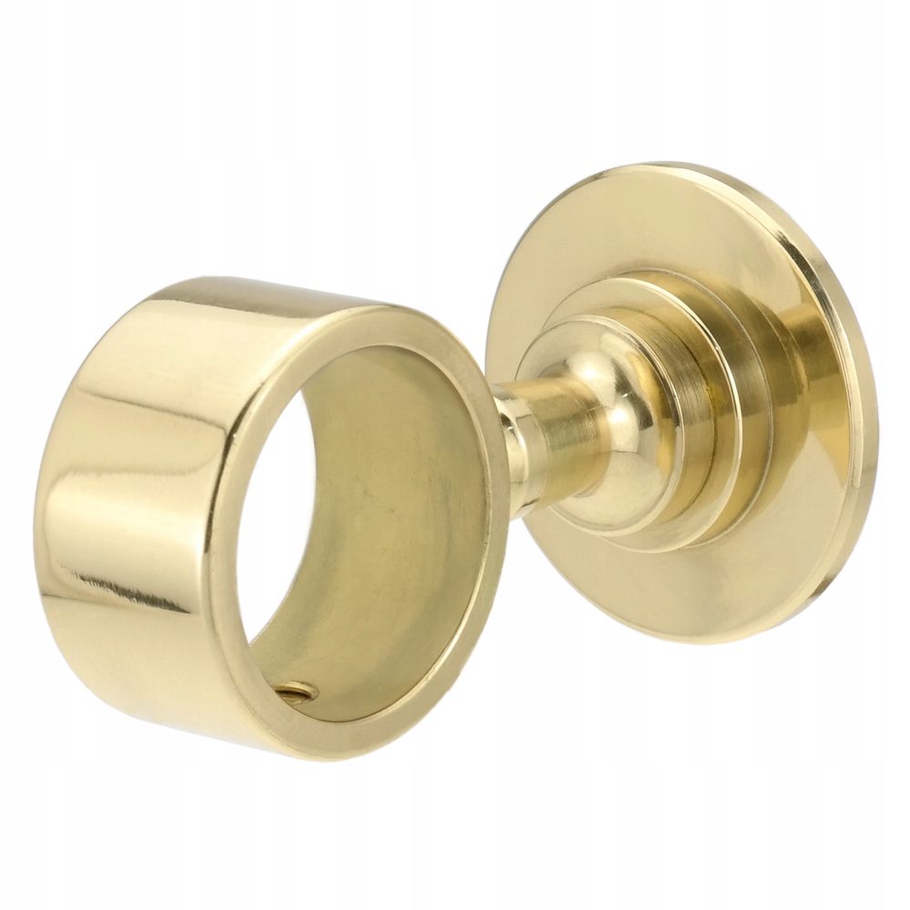 Průchozí nástěnný držák, průchodka pro lano, šňůra 30 mm, zábradlí zlaté