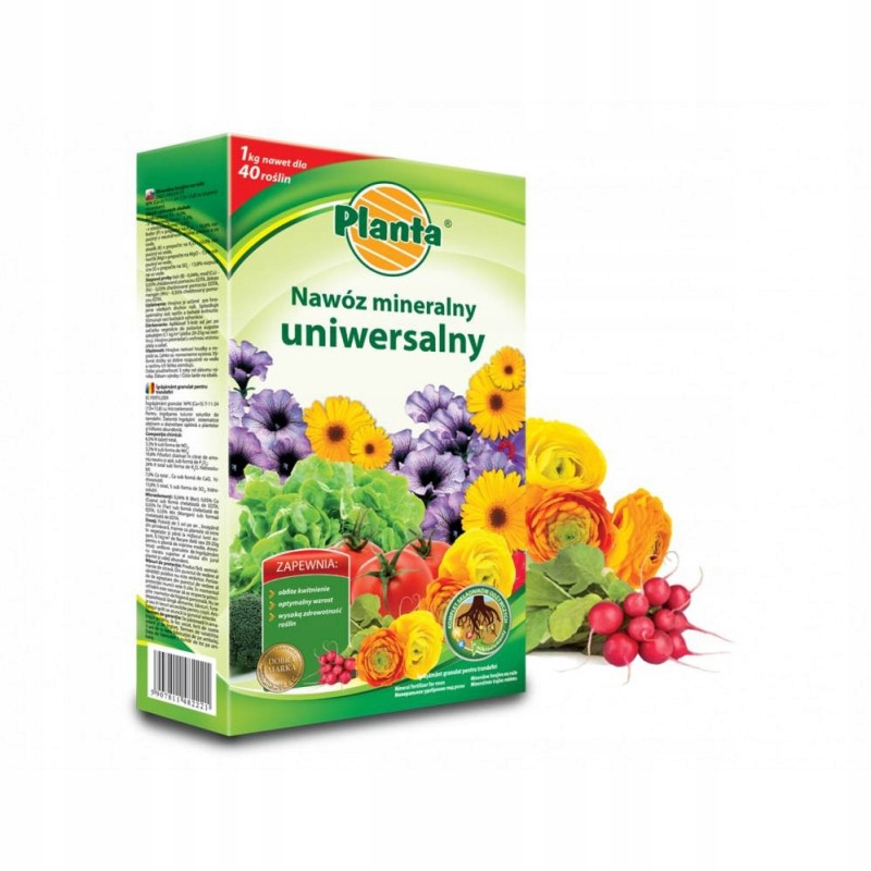 

Nawóz Uniwersalny Do Roślin Kwiatów Warzyw 1KG