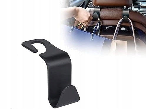 Wieszak Hak Haczyk Uchwyt Na Zagłówek Fotela Na Torbę Zakupy Do Samochodu