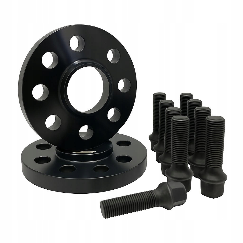 Dystans BF 2 szt. 5x112 57,1 15 mm Dystans 5x112x57,1 15mm BF czarne