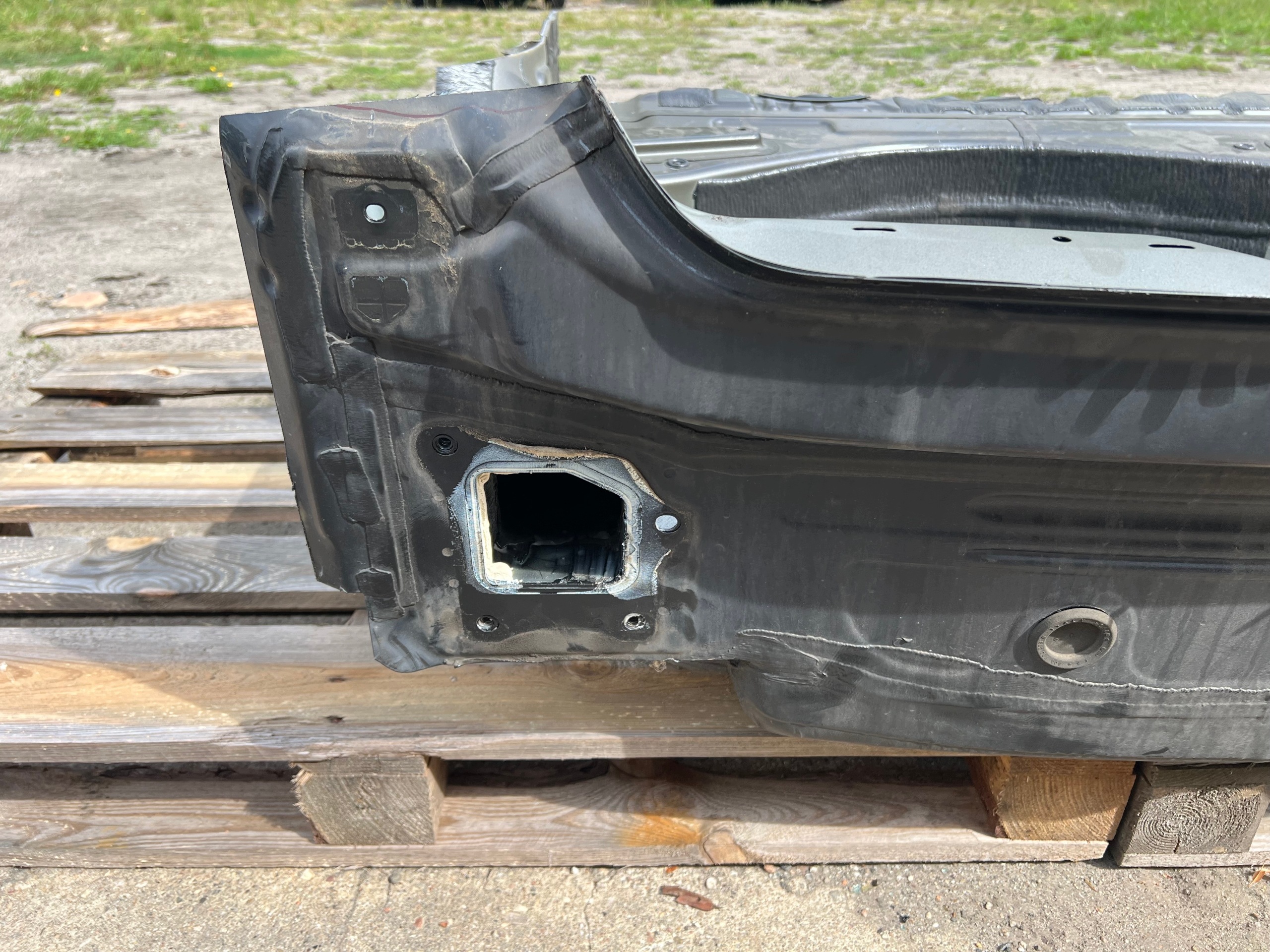 quarter rear part sump rear panel floor AUDI A7 4G8 SPORTBACK LX7U