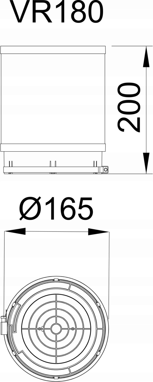 Filtr plazmowy pionowy VIKICKS VR 180 400m³/h Stan opakowania oryginalne