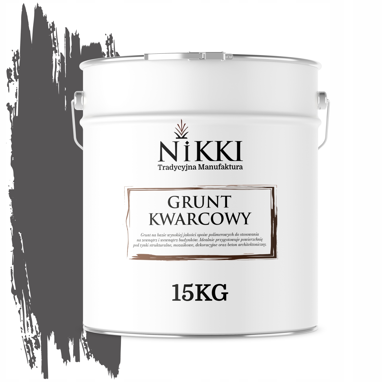 Kremenný Základný Náter Na Mozaikovú Omietku Čierný M43 15 Kg