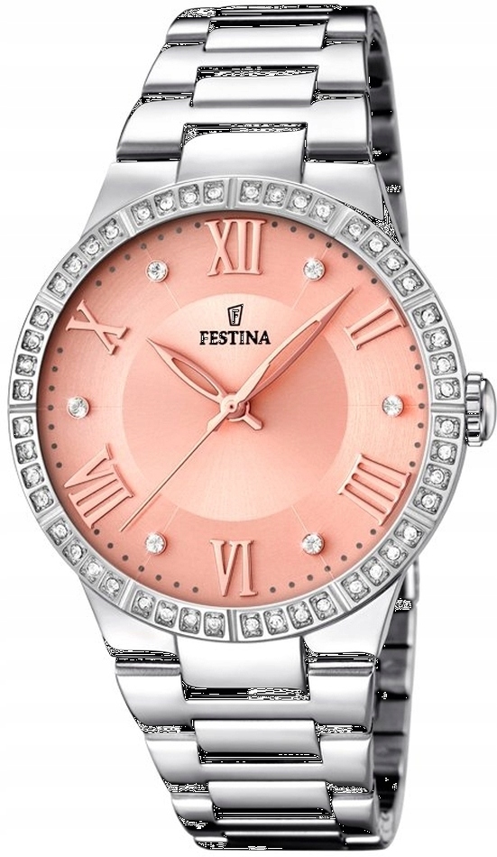 Zegarek damski Festina 16719/3 różowy fashion klasyczny