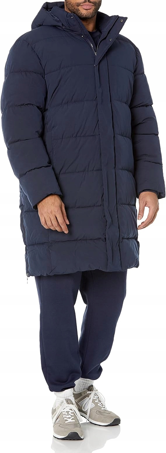 Amazon Essentials Plus&tall Tmavě Modrá Bunda S Kapucí Pánská 4XL 6FA