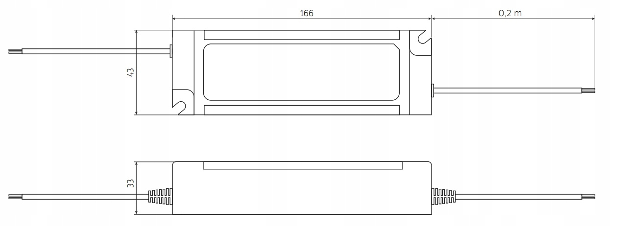 Источник питания для светодиодной ленты 12V 4.16 A 50W ESPE IP67 мощность 50W