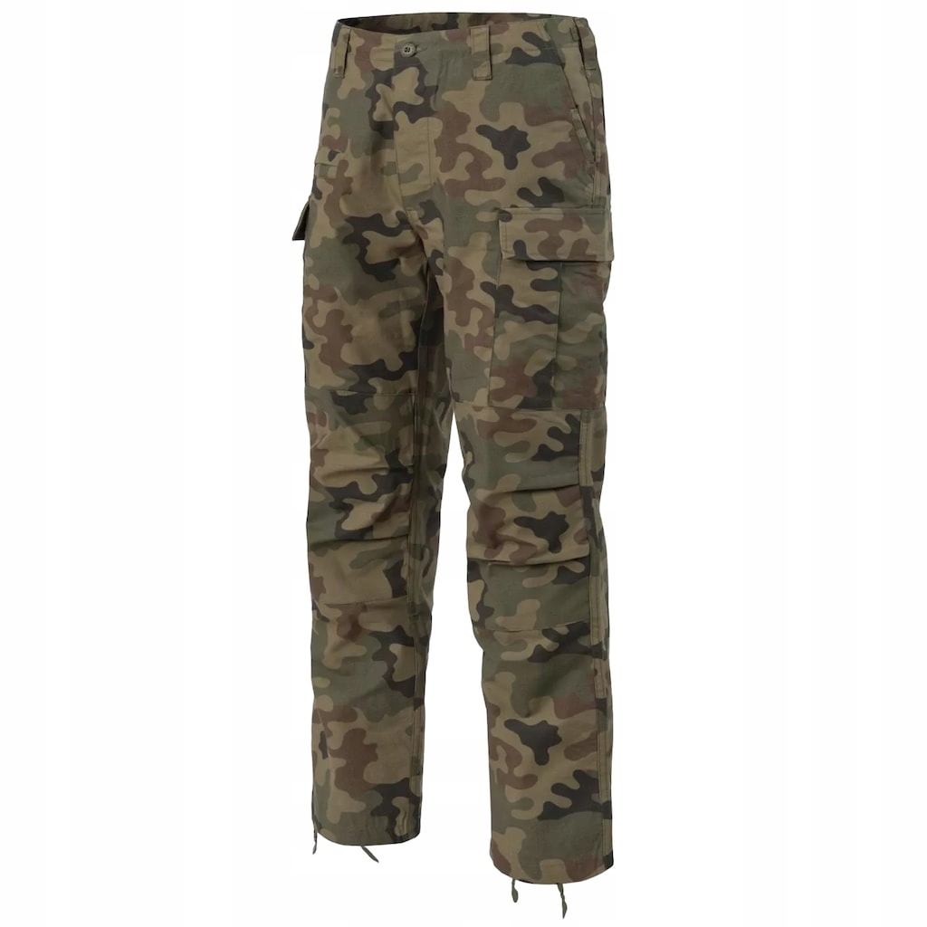 Vojenské taktické kalhoty maskáčový Helikon Bdu MK2 Pl Woodland Xs