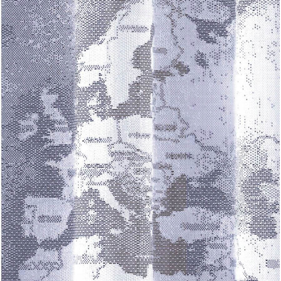 Firanka Mapa biała ATLAS KONTYNENTY PODRÓŻ 250x150 Kod producenta AWH36800