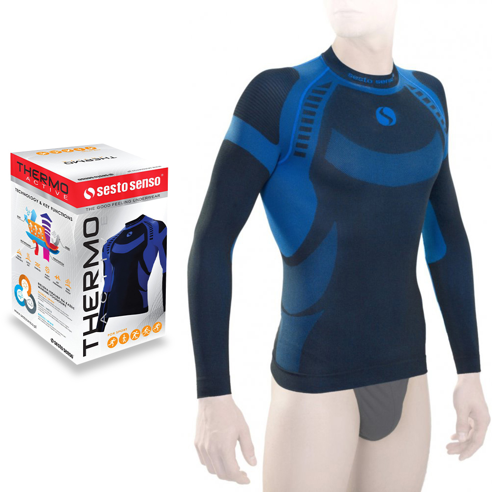 Termoaktivní tričko pánské teplé termo triko Sesto Senso XXL