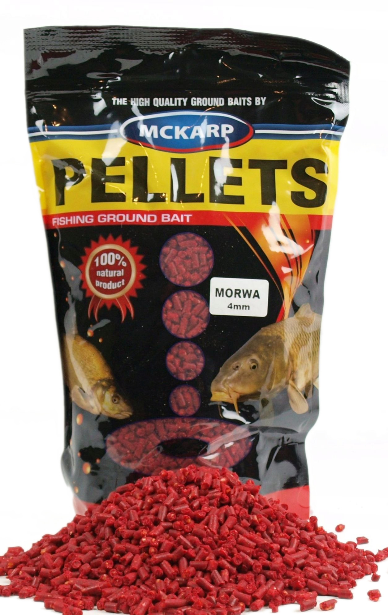 Morwa Czerwona Pellet zanętowy do zanęty Mckarp 4mm