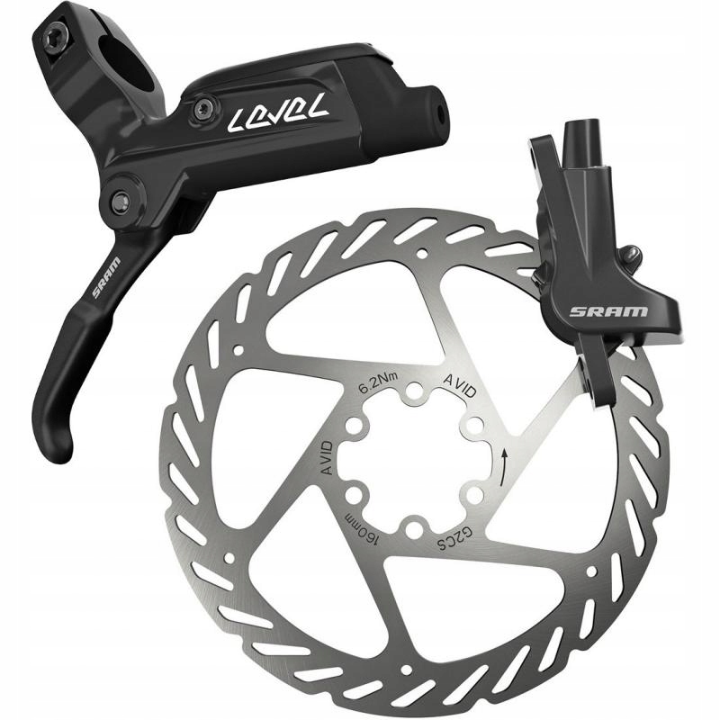 Sram Brzda Level zadní 180cm kotouč 160mm černá