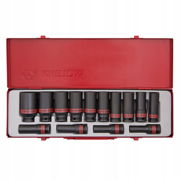 ZESTAW NASADEK UDAROWYCH 1/2" DŁ 6-KĄT 3/8"-1-1/4"