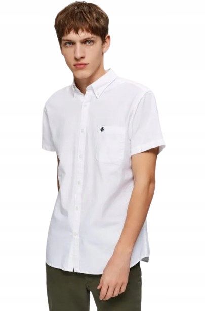 Selected Homme Košile S Krátkým Rukávem Bílá XL N_a