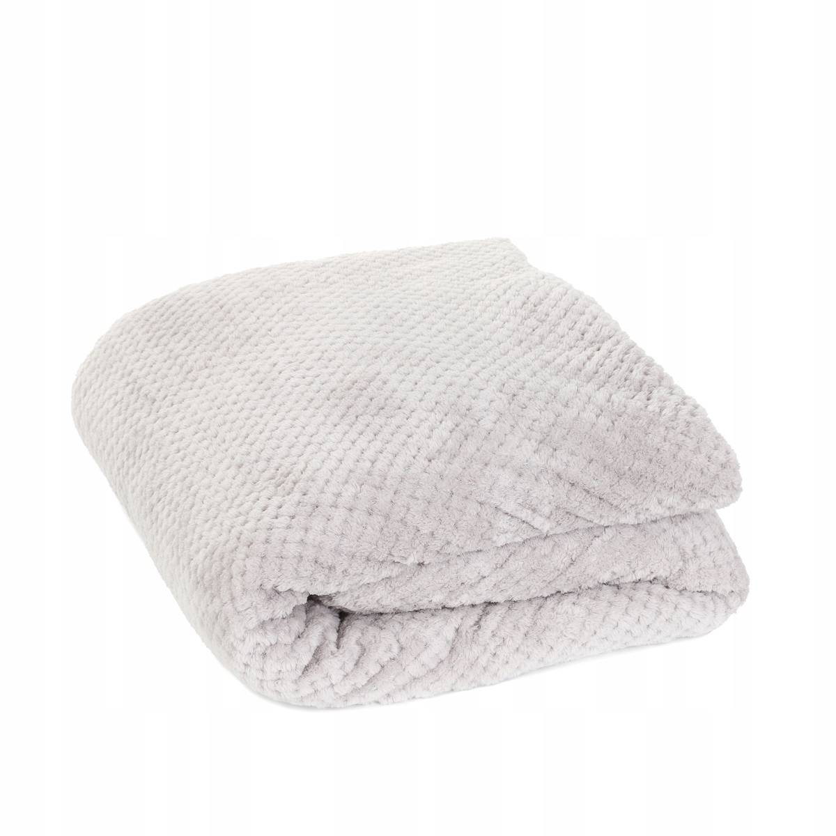 Přehoz Noah světle šedý 220 x 240 cm Homla