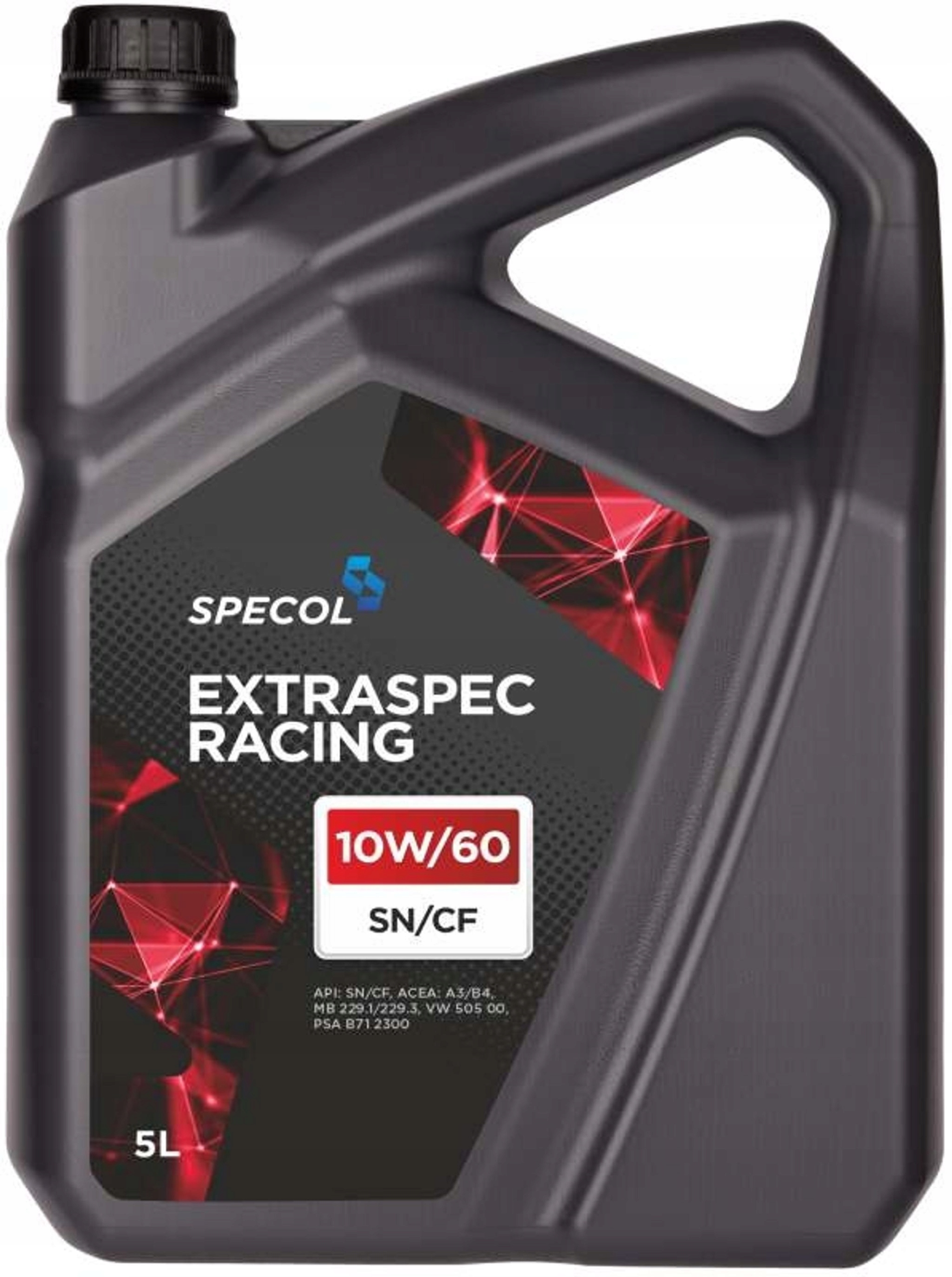 Olej Specol 10V60 5L Extraspec Racing Sn Specol 100883 10W60 Racing 5L