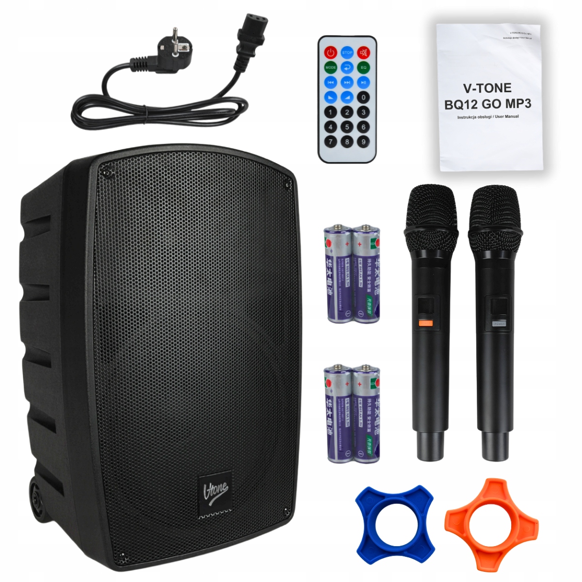 Vtone BQ12 Go MP3 – Akumulátorová aktívna kolóna 200 W