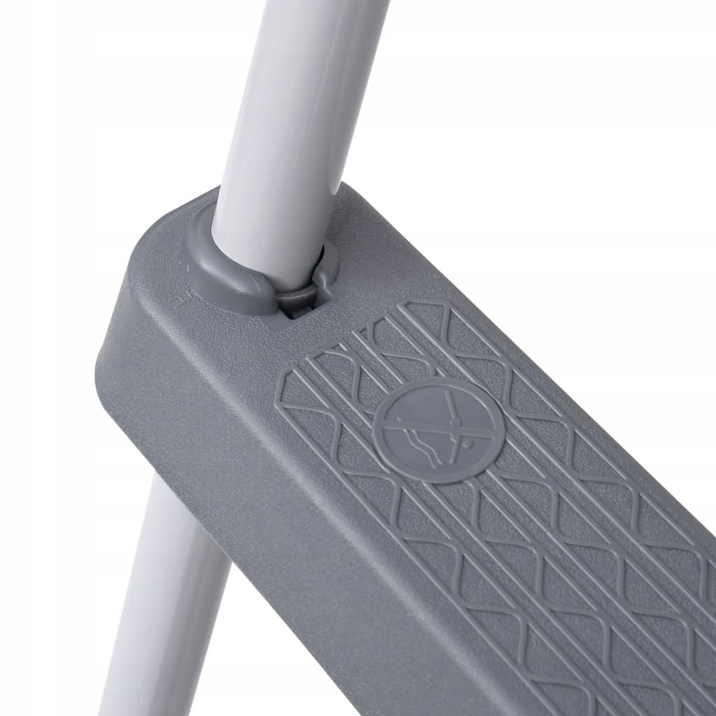 DRABINKA BASENOWASZARA 84CM STAL Liczba szczebli 3