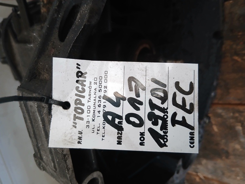 mjenjač getriba AUDI A4 01- 1.9TDI FEC