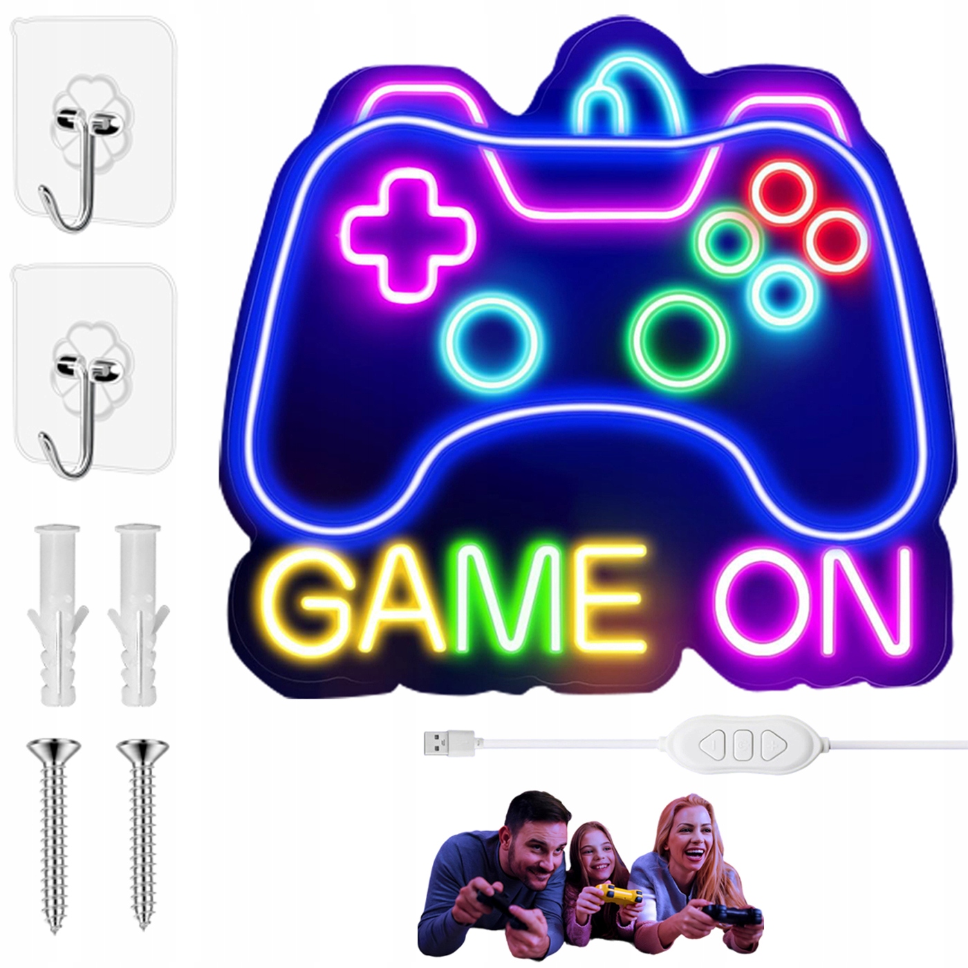 Led Gamepad Shromažďující Lampy Pro Vytvoření Atmosféry V Herně A Baru