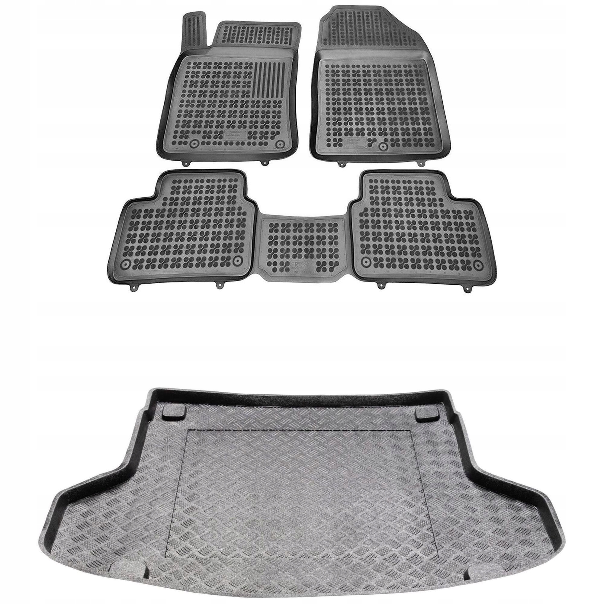 Sada kobercov a rohoží Hyundai i30 III od roku 2017 Kombi, jedna podlaha, batožinový priestor