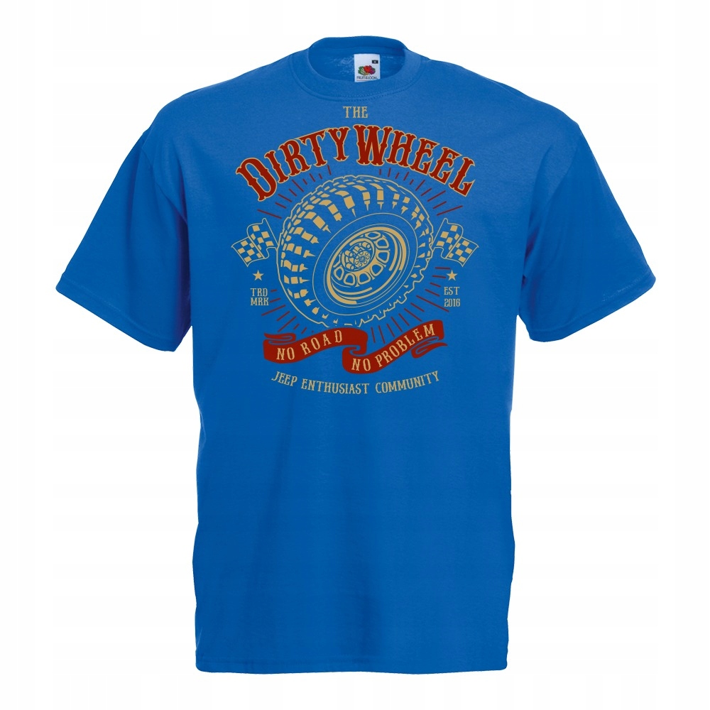 

Koszulka Dirty wheel opona monster truck auto L