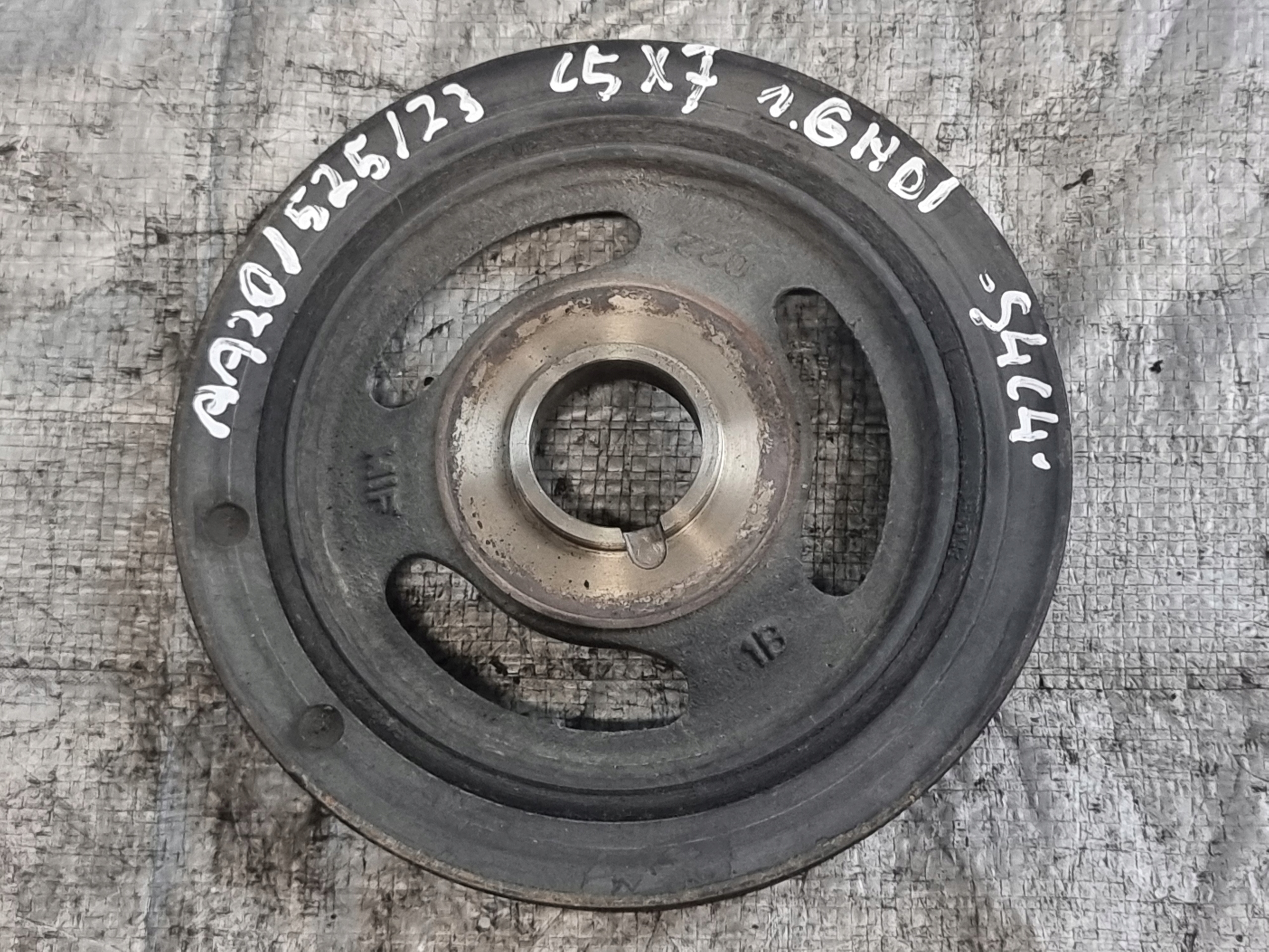 crank pulley CITROEN C5 X7 III 1.6 HDI 10r