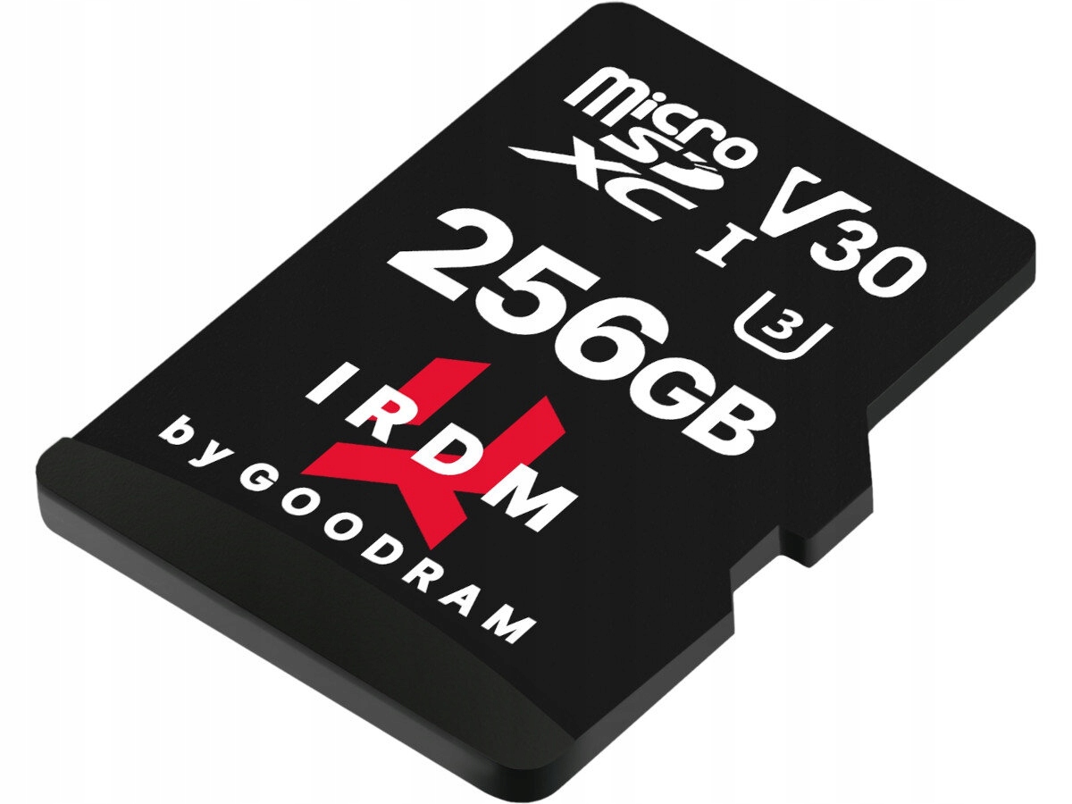 Karta pamięci GOODRAM IRDM microSDXC 256GB Kod producenta IR-M3AA-2560R12