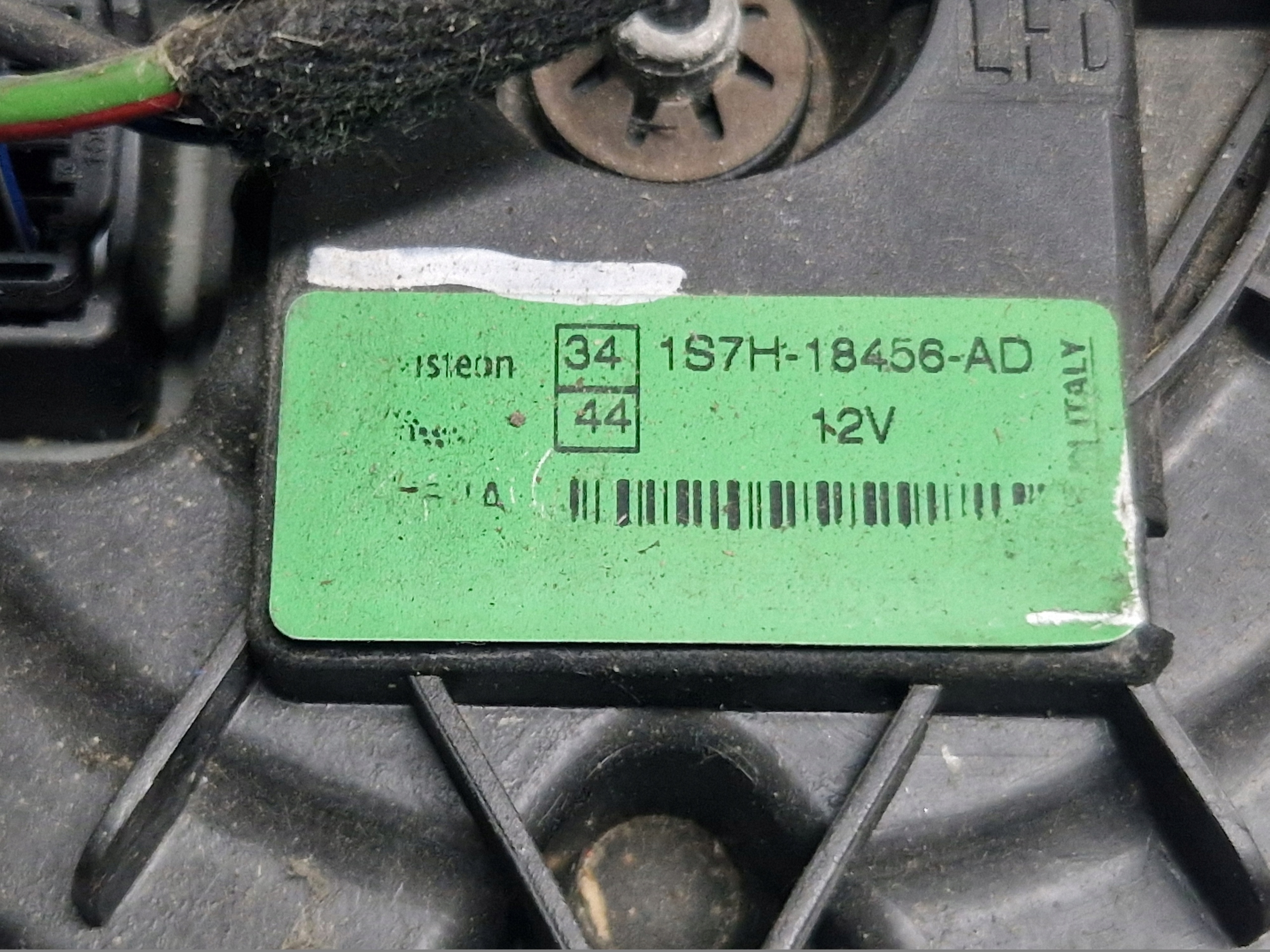 FORD MONDEO MK3 fan heating 1S7H-19456-AD
