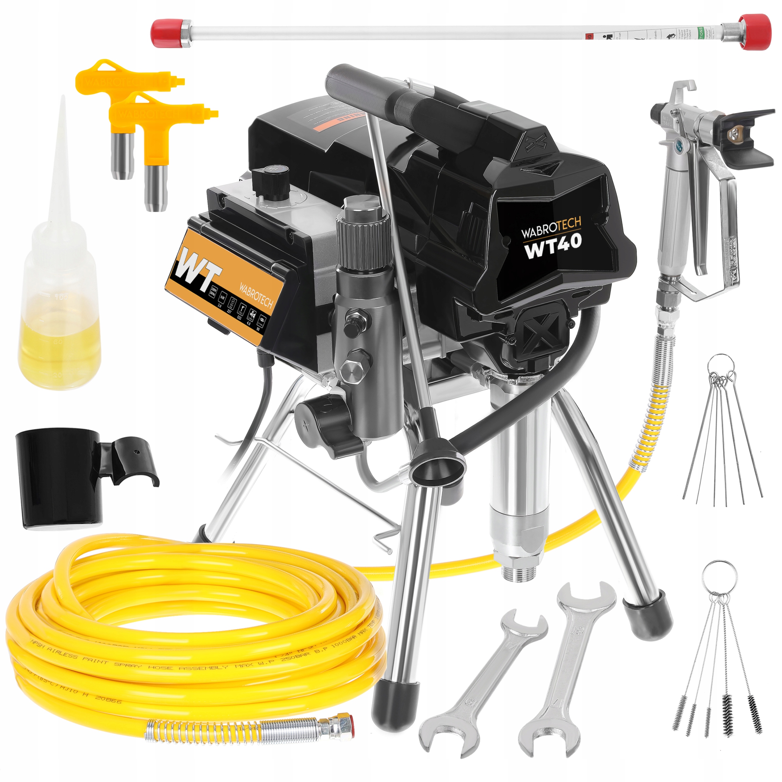 Hydrodynamický malířský agregát WT40 Wabrotech 4,0L stříkací pistole Airless