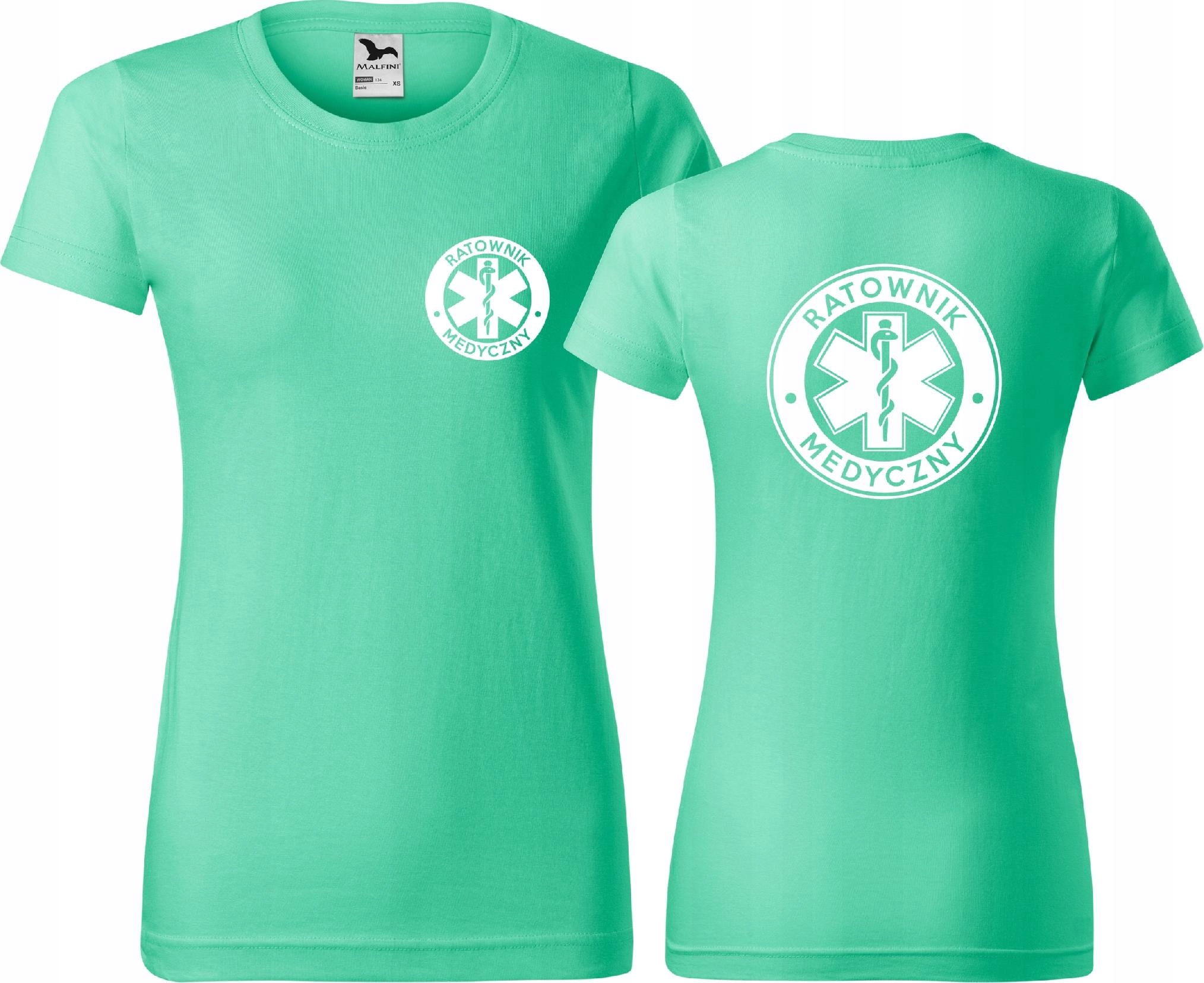 

Damska koszulka medyczna t-shirt Ratownik Medyczny