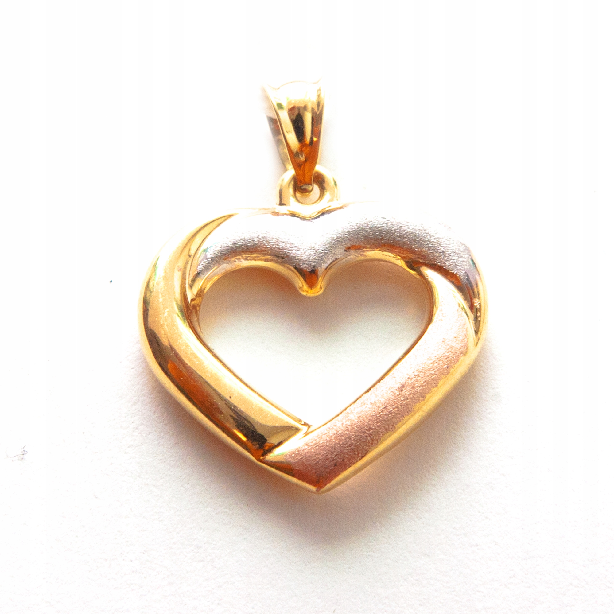 Zlatý přívěsek srdce srdíčko zlato 585 láska dárek