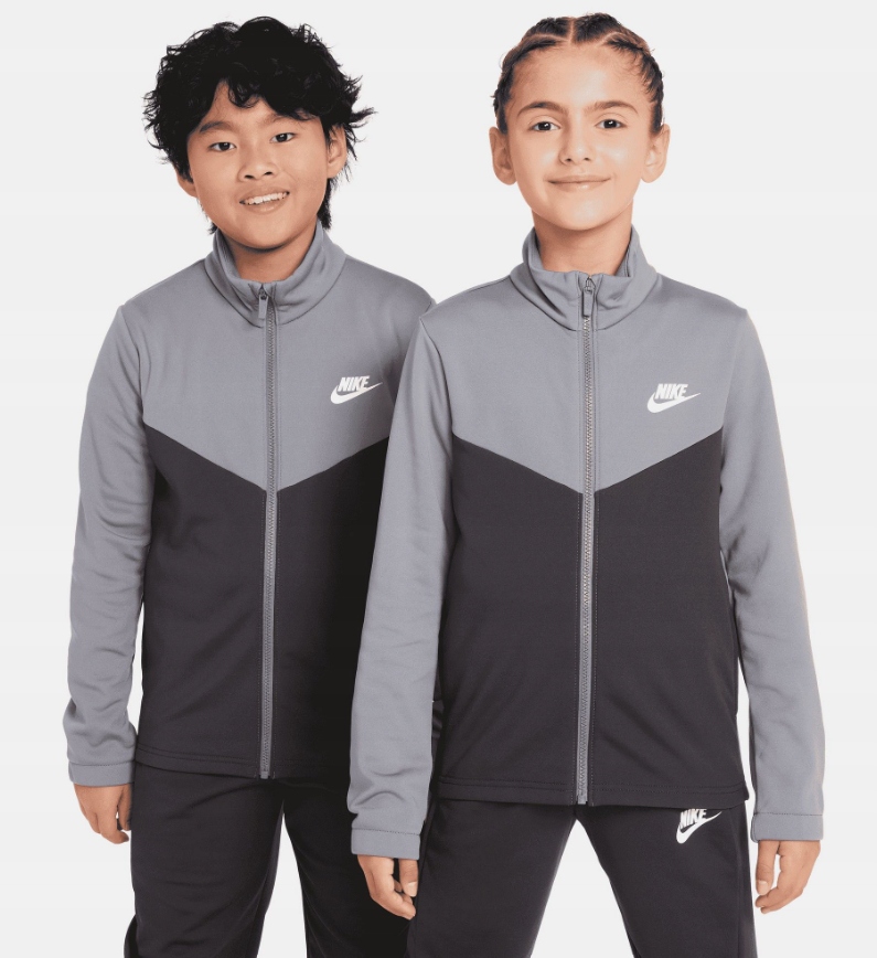 r. S 128-137) Nike Dres Dziecięcy bluza spodnie sportowy modny