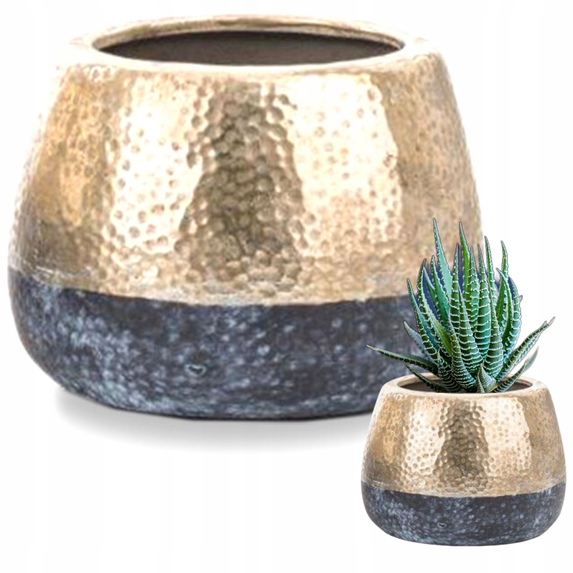 

Ceramiczna Osłonka Na Doniczkę Mała Glamour Ø16cm