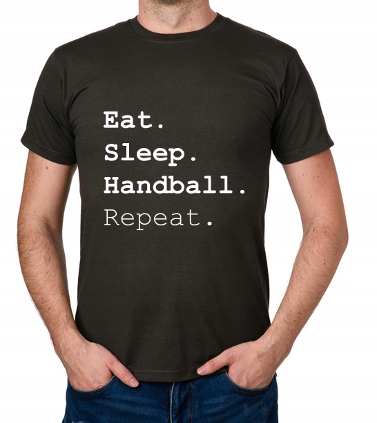 

koszulka Eat Sleep Handball Repeat prezent