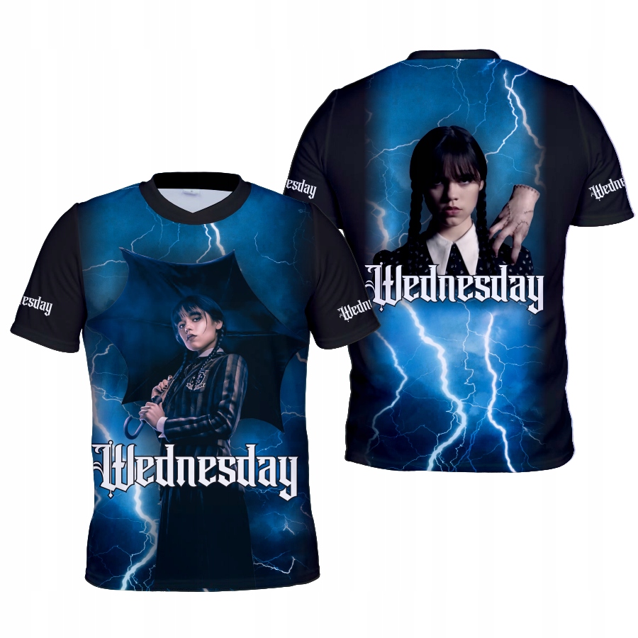 

Wednesday Addams T-shirt koszulka rozm. 146