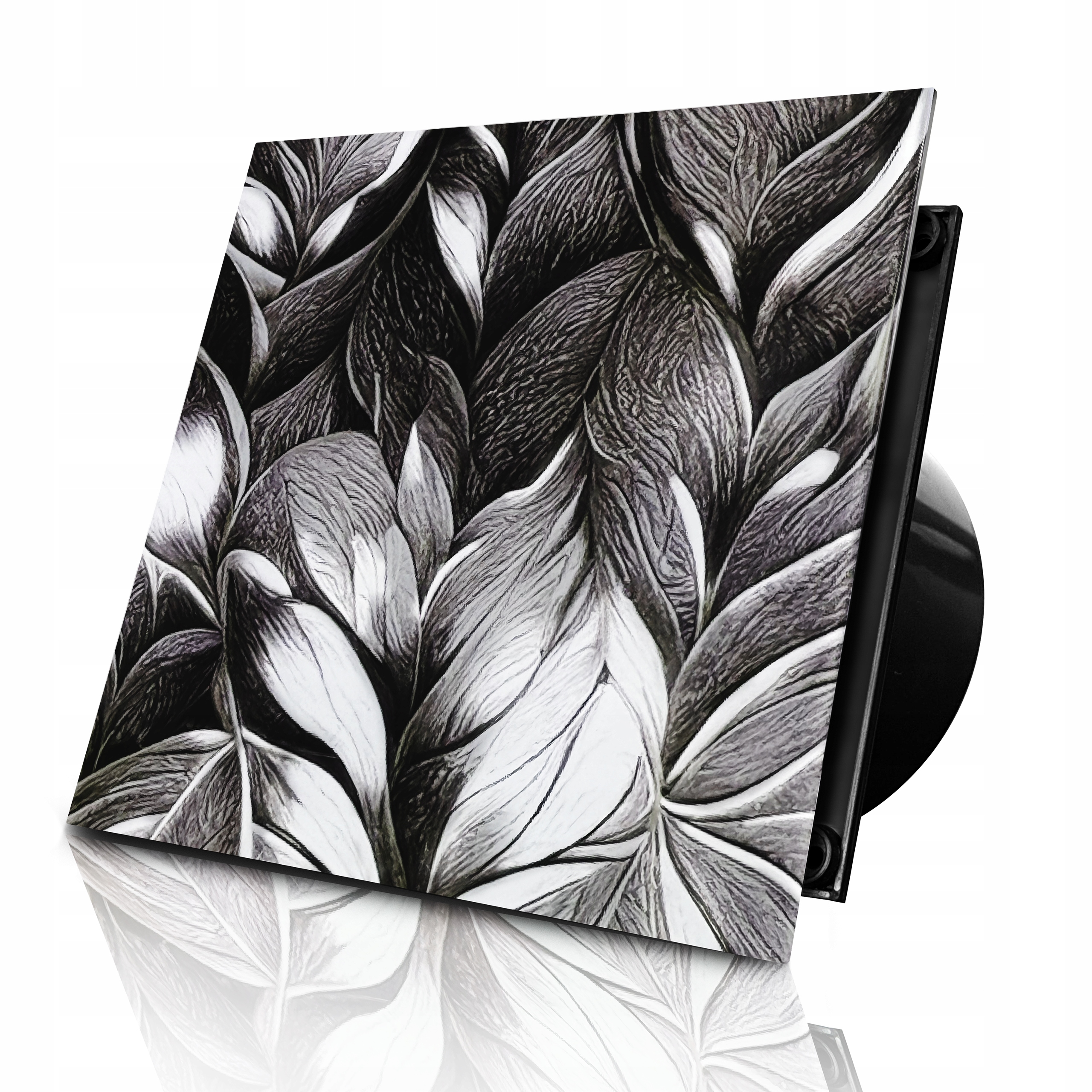 Koupelnový Ventilátor 100 MM Hygrostat Časovač 52 Vzorů Zpětná Klapka