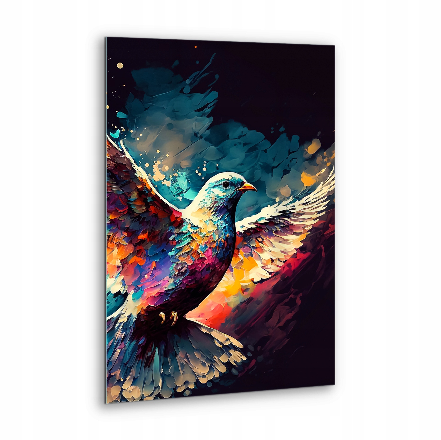 Foto-obraz Nástěnný Skleněný Holubice Duch Svatý